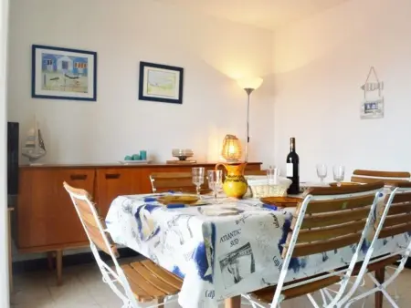 Appartement 3 pièces avec balcon, 150m de la plage, 6 couchages, Narbonne Plage - Photo 1