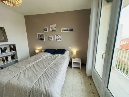 Appartement 3 pièces avec balcon, 150m de la plage, 6 couchages, Narbonne Plage - Photo 7