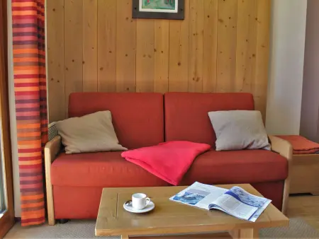 Appartement cosy 2 pièces avec balcon, piscine, sauna et accès direct aux pistes - 5 couchages, Risoul - Photo 3