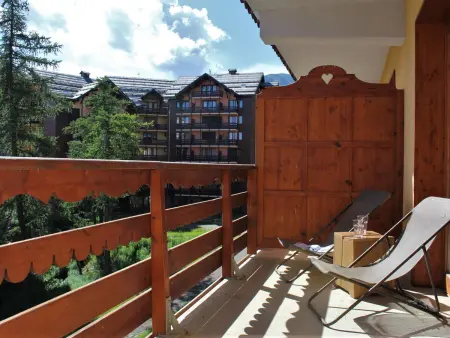 Appartement cosy 2 pièces avec balcon, piscine, sauna et accès direct aux pistes - 5 couchages, Risoul - Photo 16