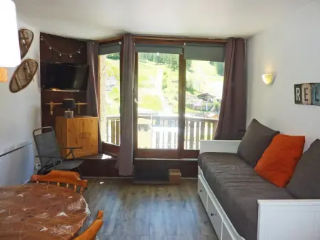 Studio rénové, skis aux pieds, balcon sud, Appartement 4 personnes à Les Orres - Photo 2