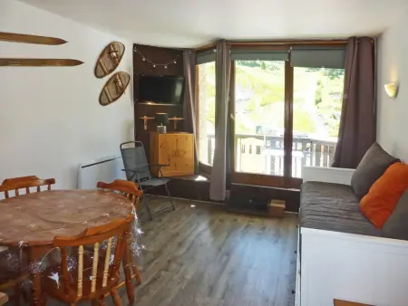 Studio rénové, skis aux pieds, balcon sud, Appartement 4 personnes à Les Orres - Photo 3