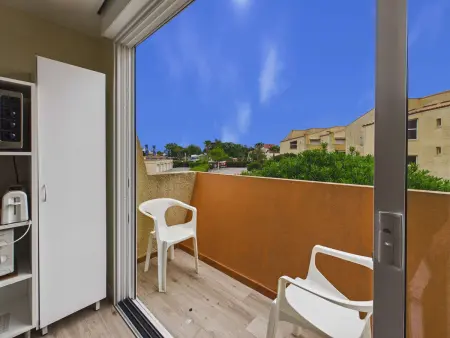 Studio pour 4, terrasse sud-est, parking privé, Appartement 4 personnes à Marseillan Plage - Photo 6