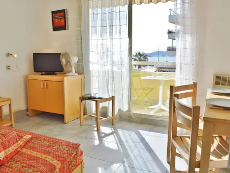 Studio bord de plage avec 4 couchages, parking et tennis - Photo 2