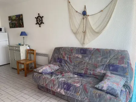 Studio 4 pers avec piscine et parking à 1200m de la plage - Photo 4