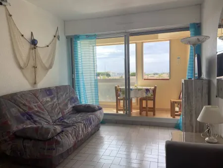 Studio 4 pers avec piscine et parking à 1200m de la plage - Photo 6