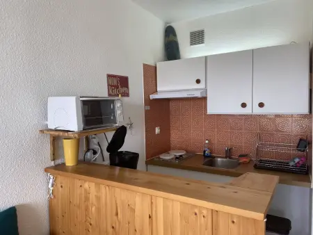 Studio 4 pers avec piscine et parking à 1200m de la plage - Photo 10