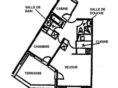 Bel appartement 3 pièces rénové avec balcon, parking en option à Valmorel - Photo 8