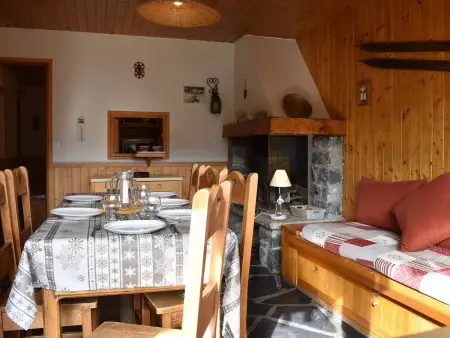 Appartement 3 pièces, 8 pers, près des pistes, cheminée, animaux acceptés - Méribel - Photo 6