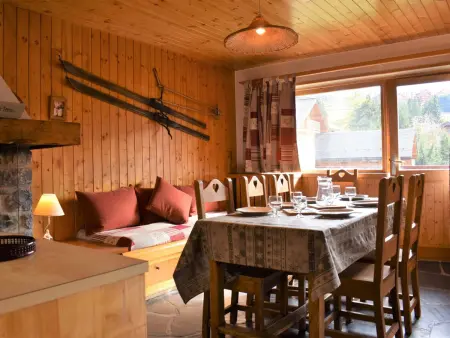 Appartement 3 pièces, 8 pers, près des pistes, cheminée, animaux acceptés - Méribel - Photo 7