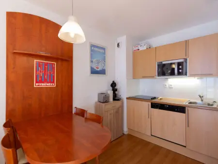 Appartement T2 pour 4 pers. avec terrasse, piscine couverte et salle de fitness, proche des pistes - Photo 5