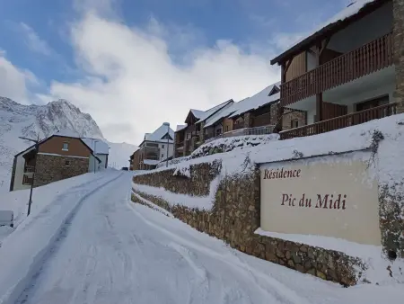Appartement T2 pour 4 pers. avec terrasse, piscine couverte et salle de fitness, proche des pistes - Photo 13