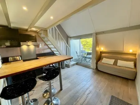 Studio mezzanine, balcon vue mer, animaux admis, parking, Saint-Pierre-Quiberon - Photo 1