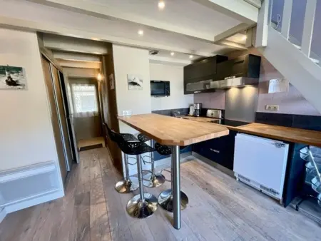 Studio mezzanine, balcon vue mer, animaux admis, parking, Saint-Pierre-Quiberon - Photo 3