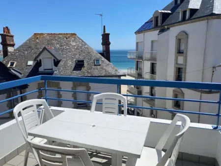 Quiberon : 2 pièces avec balcon, animaux acceptés, parking étroit - Photo 11