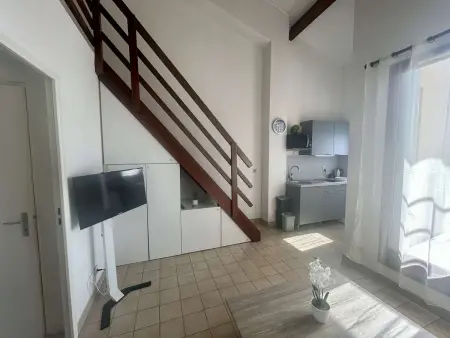 Appartement 2P/Mezzanine 4 Pers à Saint-Aygulf - Terrasse, Parking, Lave-linge - Photo 4