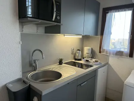 Appartement 2P/Mezzanine 4 Pers à Saint-Aygulf - Terrasse, Parking, Lave-linge - Photo 8