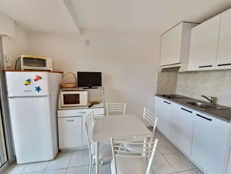Studio cabine cosy avec terrasse, accès direct plage et parking privé, 2-4 pers, animaux ok - Photo 10