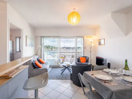 Charmant T2 avec vue port, idéal pour 4 pers. à La Trinité-sur-Mer - Photo 3