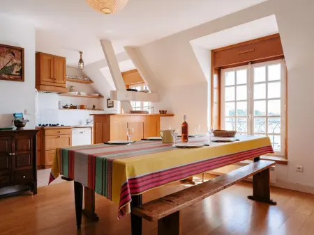 La Trinité/Mer, appt spacieux 4p, 100m², 3 ch, wifi, animaux admis - Photo 5