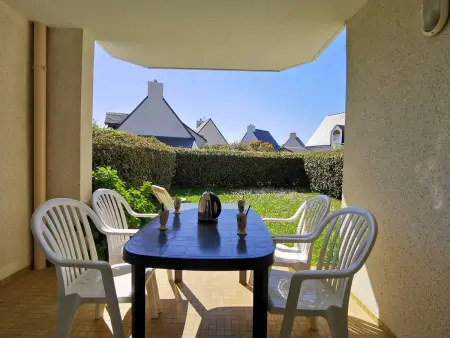 Carnac - Appartement 2 pièces avec terrasse, piscine et parking privé, à 400m de la plage. - Photo 8