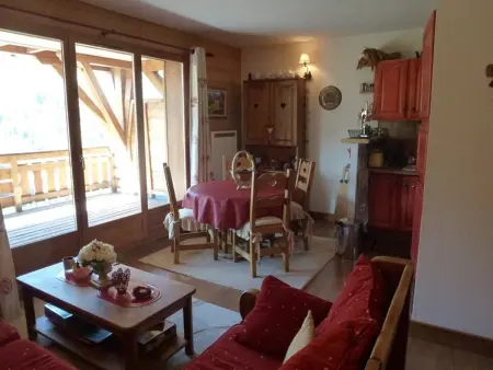 Charmant appartement 45m², 5 couchages, ski aux pieds, secteur chalets, Isola 2000 - Photo 1