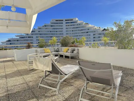 Magnifique 3 pièces avec terrasse et parking, 4 couchages, Villeneuve-Loubet Plage - Photo 1