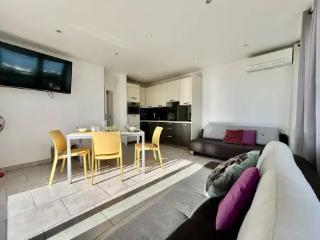Magnifique 3 pièces avec terrasse et parking, 4 couchages, Villeneuve-Loubet Plage - Photo 3