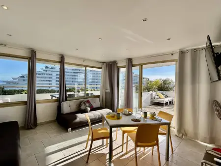 Magnifique 3 pièces avec terrasse et parking, 4 couchages, Villeneuve-Loubet Plage - Photo 6