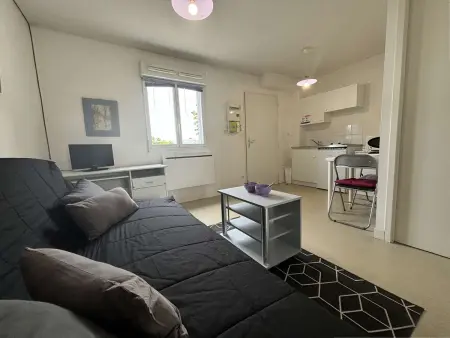 Studio charmant à La Rochelle avec parking, proche centre - Photo 8