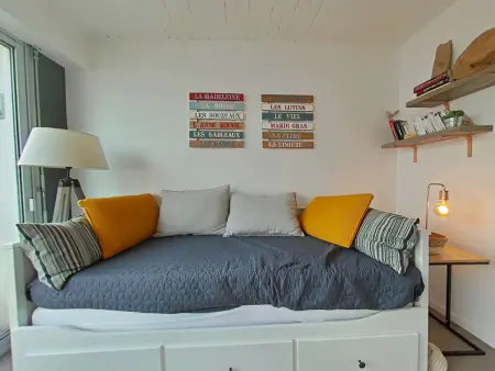Studio rénové à 2 pas de la plage avec terrasse privée, parking et ménage inclus - Noirmoutier - Photo 6