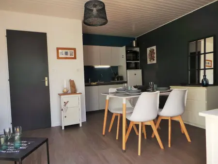 Studio rénové à 2 pas de la plage avec terrasse privée, parking et ménage inclus - Noirmoutier - Photo 7