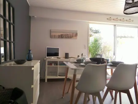 Studio rénové à 2 pas de la plage avec terrasse privée, parking et ménage inclus - Noirmoutier - Photo 9