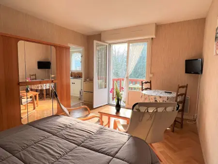 Cambo-les-Bains : T1 Bis lumineux avec balcon, parking, animaux admis - Photo 5