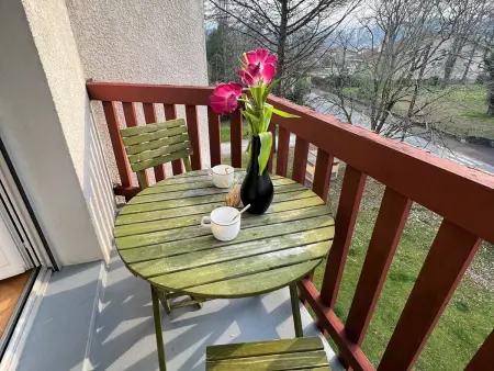 Cambo-les-Bains : T1 Bis lumineux avec balcon, parking, animaux admis - Photo 9