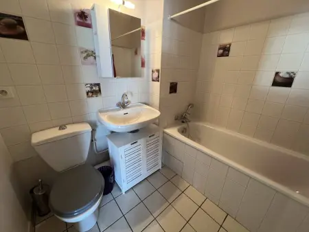 Studio 2 personnes, terrasse fermée, animaux tolérés, proche parking – Cambo-les-Bains - Photo 11