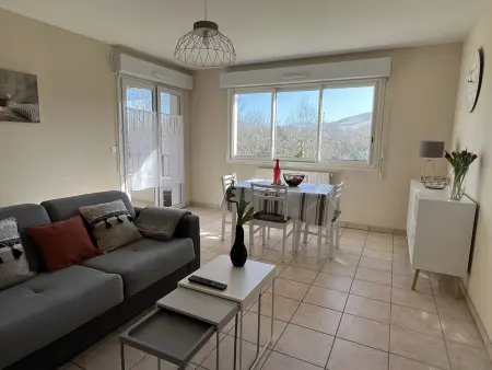 Appartement T2 RDC avec terrasse, parking, et WIFI à Cambo-les-Bains - Photo 4