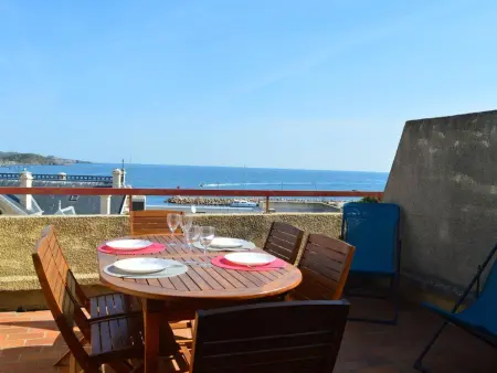 Studio cabine avec terrasse et vue mer à Banyuls-sur-Mer, 4 personnes - Photo 1