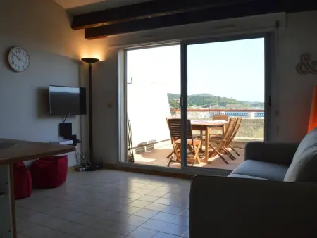 Studio cabine avec terrasse et vue mer à Banyuls-sur-Mer, 4 personnes - Photo 9