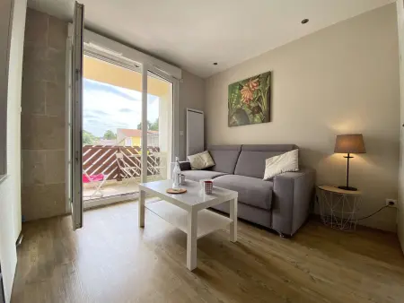 Studio moderne avec balcon sud, parking privé, près avenue De Gaulle - 2 couchages à La Baule - Photo 3