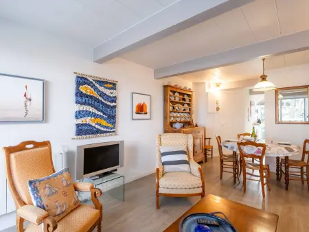 La Trinité-sur-Mer, 3 pièces duplex, 4 pers, balcon, parking, proche plages - Photo 1