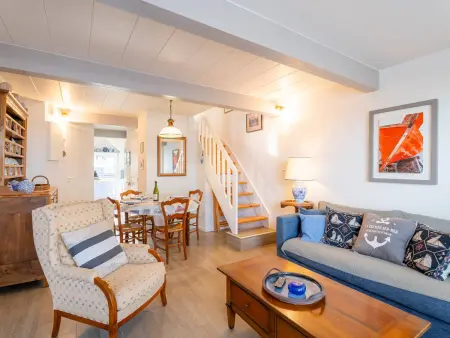 La Trinité-sur-Mer, 3 pièces duplex, 4 pers, balcon, parking, proche plages - Photo 3