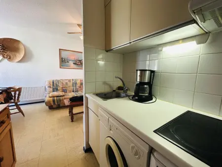 Appartement Cosy Proche Mer: 2 Pièces, 4 Couchages, Narbonne Plage - Photo 9