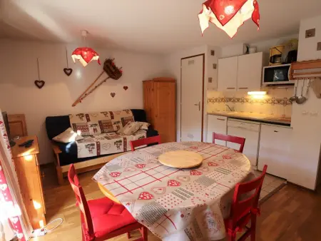 Charmant appartement 33m², 6 pers, pied des pistes, piscine, Beaufort - Photo 1