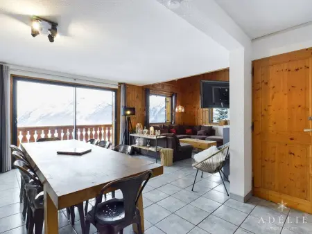 Superbe Duplex Savoyard pour 13 pers. avec Cheminée et Balcons, à 300m des Pistes - Photo 1