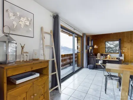 Superbe Duplex Savoyard pour 13 pers. avec Cheminée et Balcons, à 300m des Pistes - Photo 2