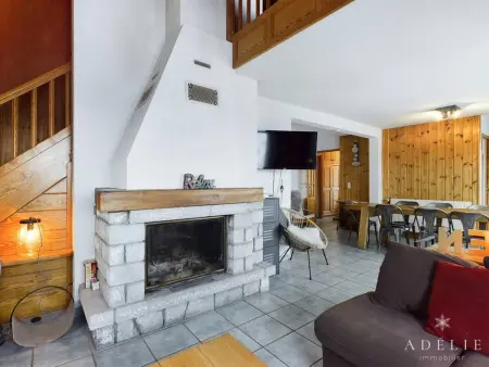 Superbe Duplex Savoyard pour 13 pers. avec Cheminée et Balcons, à 300m des Pistes - Photo 4