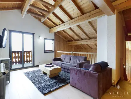 Superbe Duplex Savoyard pour 13 pers. avec Cheminée et Balcons, à 300m des Pistes - Photo 13