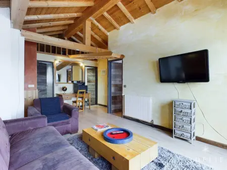 Superbe Duplex Savoyard pour 13 pers. avec Cheminée et Balcons, à 300m des Pistes - Photo 14