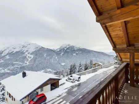 Superbe Duplex Savoyard pour 13 pers. avec Cheminée et Balcons, à 300m des Pistes - Photo 15